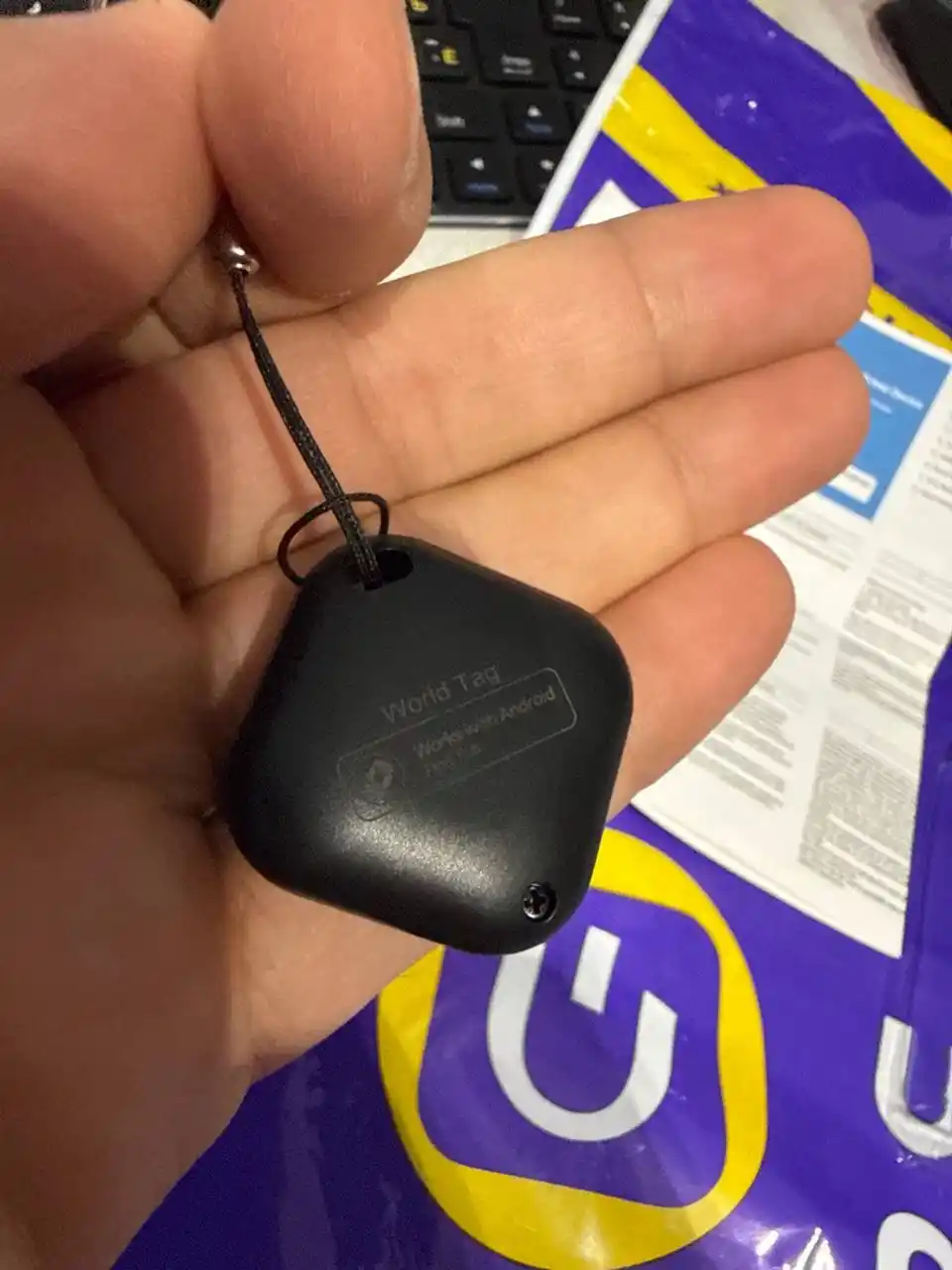 Smart GPS Tag – умный Bluetooth-трекер, для поиска вещей Android Find Hub