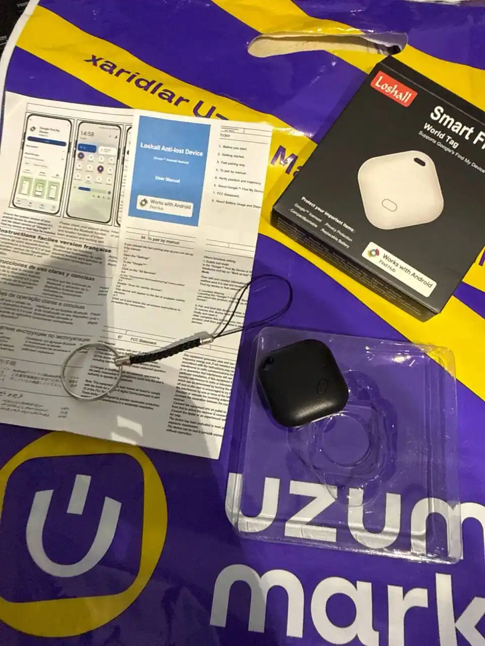 Smart GPS Tag – умный Bluetooth-трекер, для поиска вещей Android Find Hub