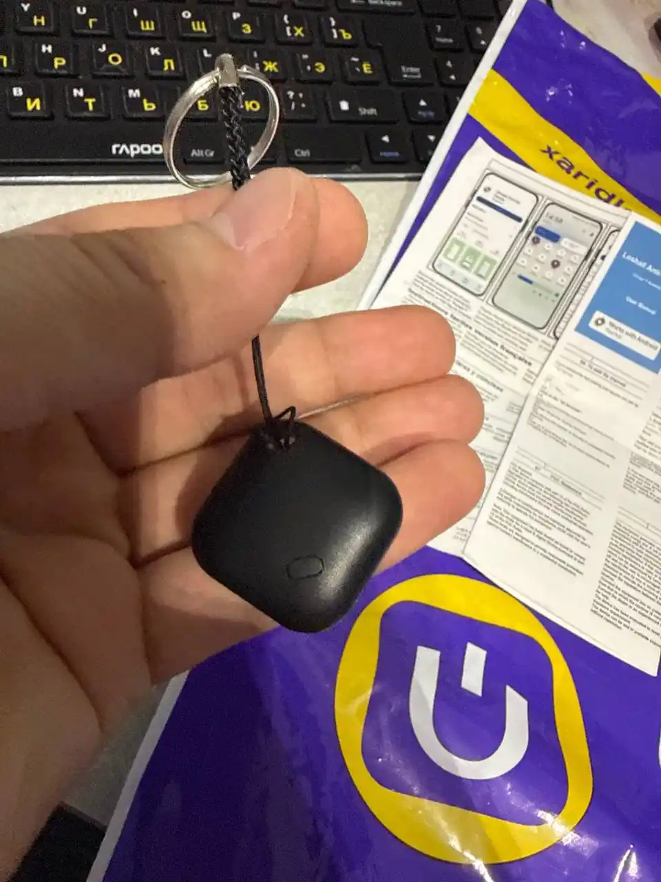 Smart GPS Tag – умный Bluetooth-трекер, для поиска вещей Android Find Hub