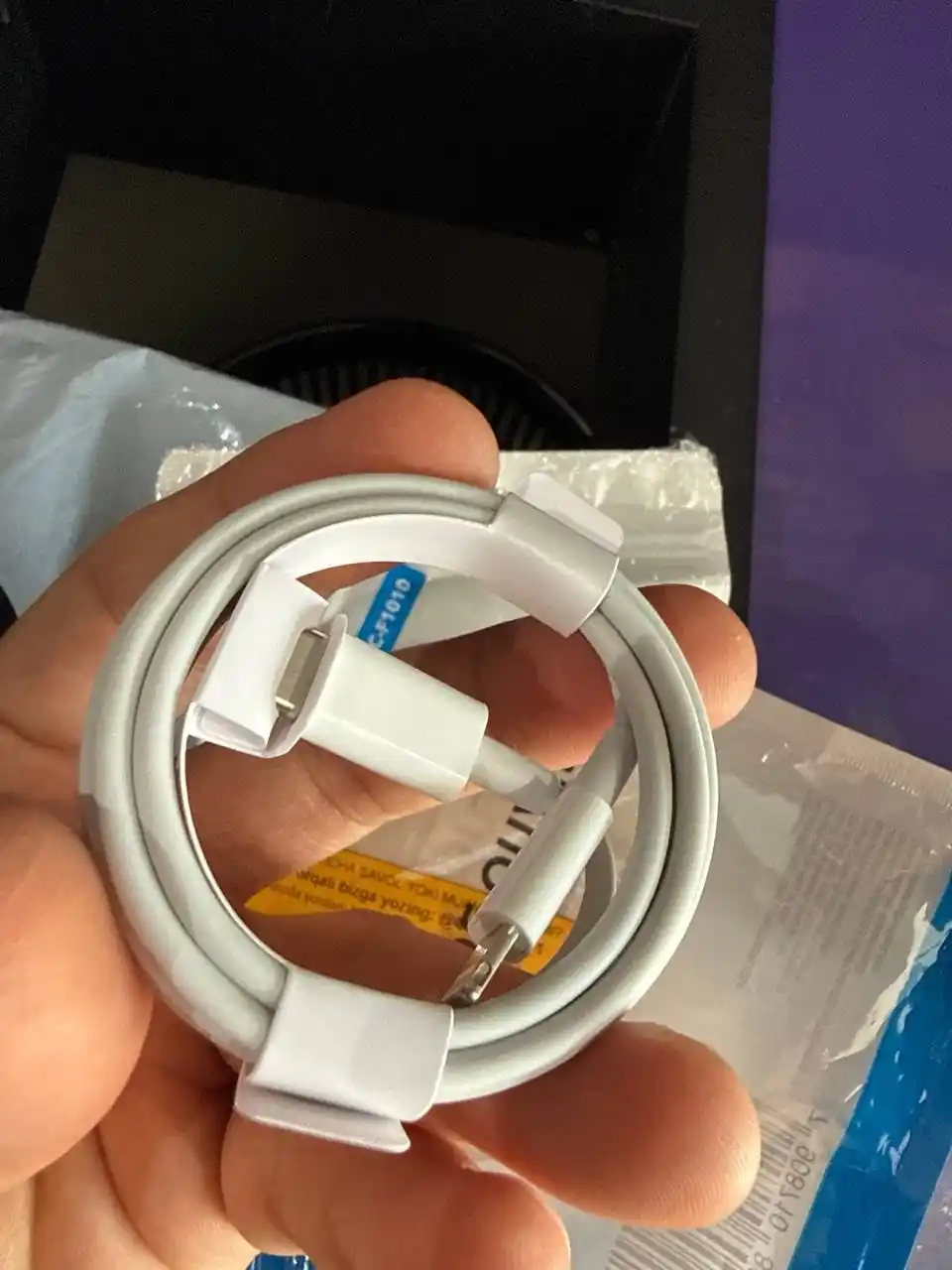 Кабель Type-C и Lightning 6A, кабель для зарядки iPhone, передачи данных
