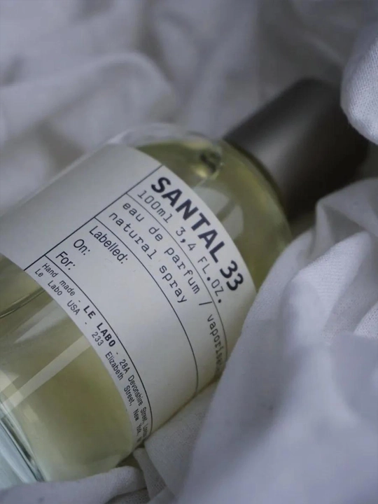 Santal 33 Le Labo parfyumlangan suvi — ayollar va erkaklar uchun, 100 ml