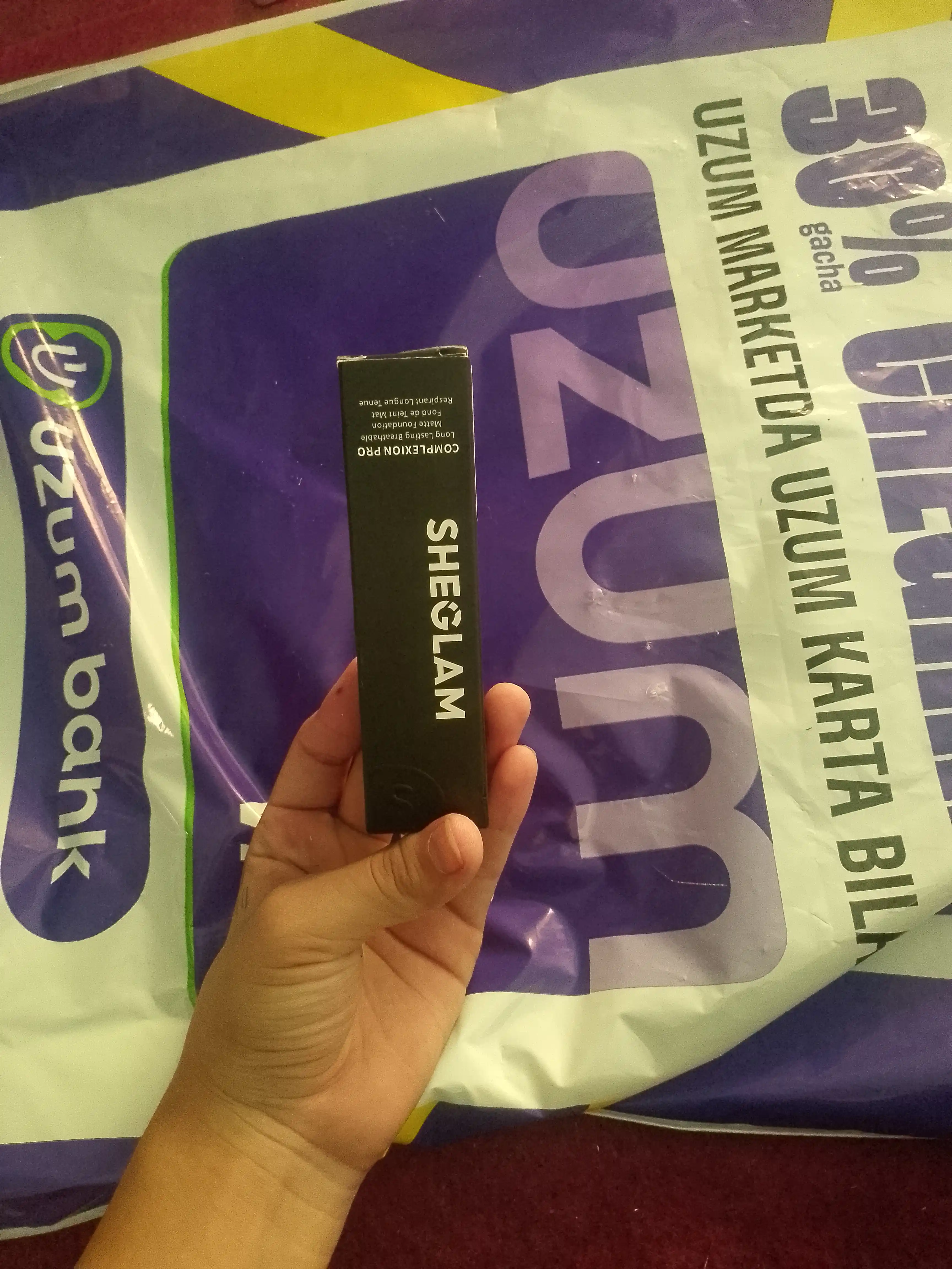 SHEGLAM tonal kremi, yuz terisi uchun makiyaj asosi, tabiiy xira tus, 35 ml