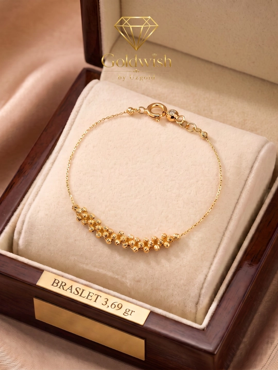 Золотой браслет GOLDWISH, Royal Chain, 585 проба, вес 3,69 г, размер 18–21 - 