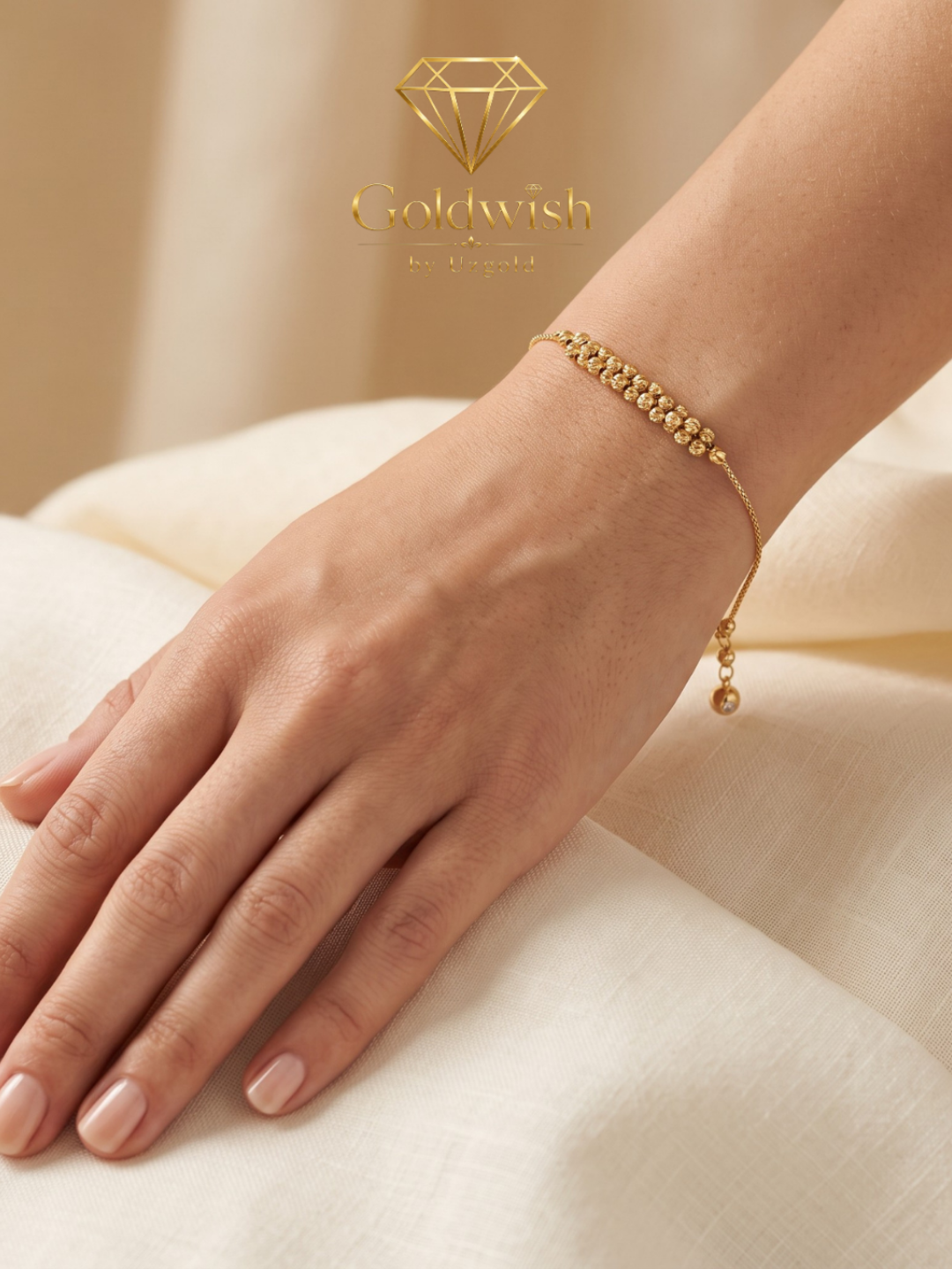 Золотой браслет GOLDWISH, Royal Chain, 585 проба, вес 3,69 г, размер 18–21