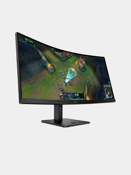 Gaming monitor HP OMEN 34c G2, 34" WQHD, 180Hz, VA, 1 yil kafolat