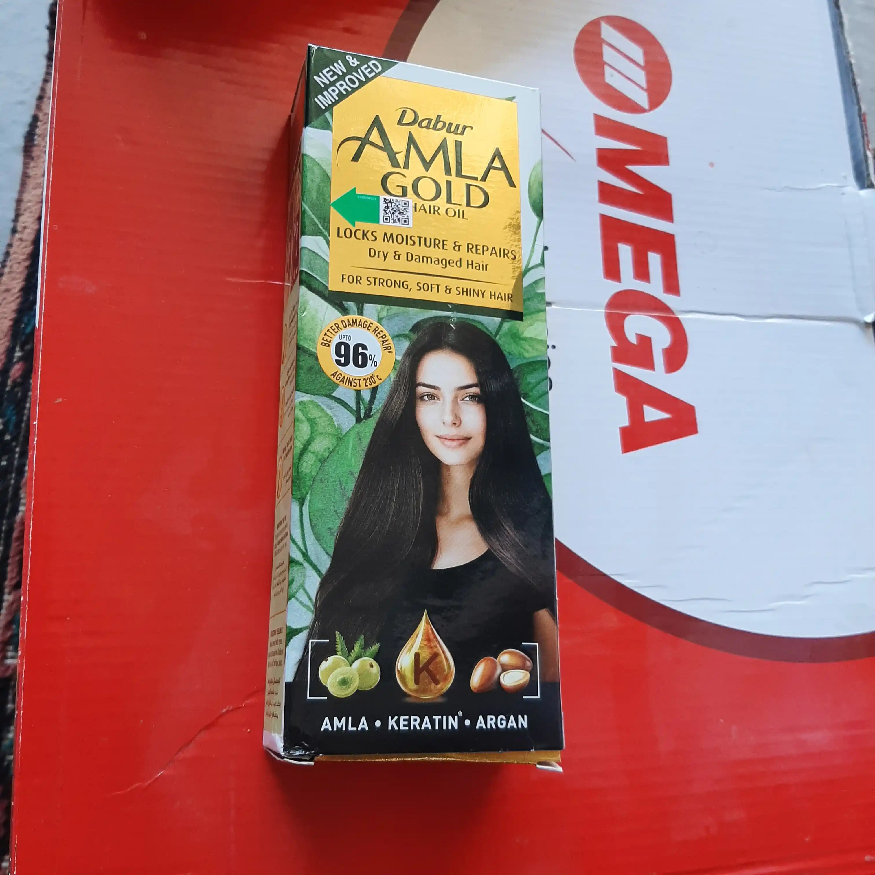 Масло для волос Dabur Amla, рост волос, против выпадения, 200 мл