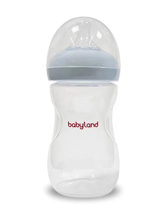 Бутылочка для кормления Babyland Natural 260 мл 6-18 мес