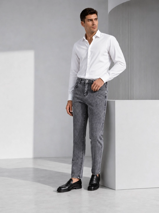 Джинсовые брюки Armani Jeans черно-белый