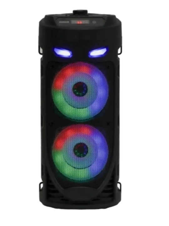 RGB LED, mikrofon va DU pulti bilan jihozlangan ko‘p funksiyali Bluetooth karaoke karnay