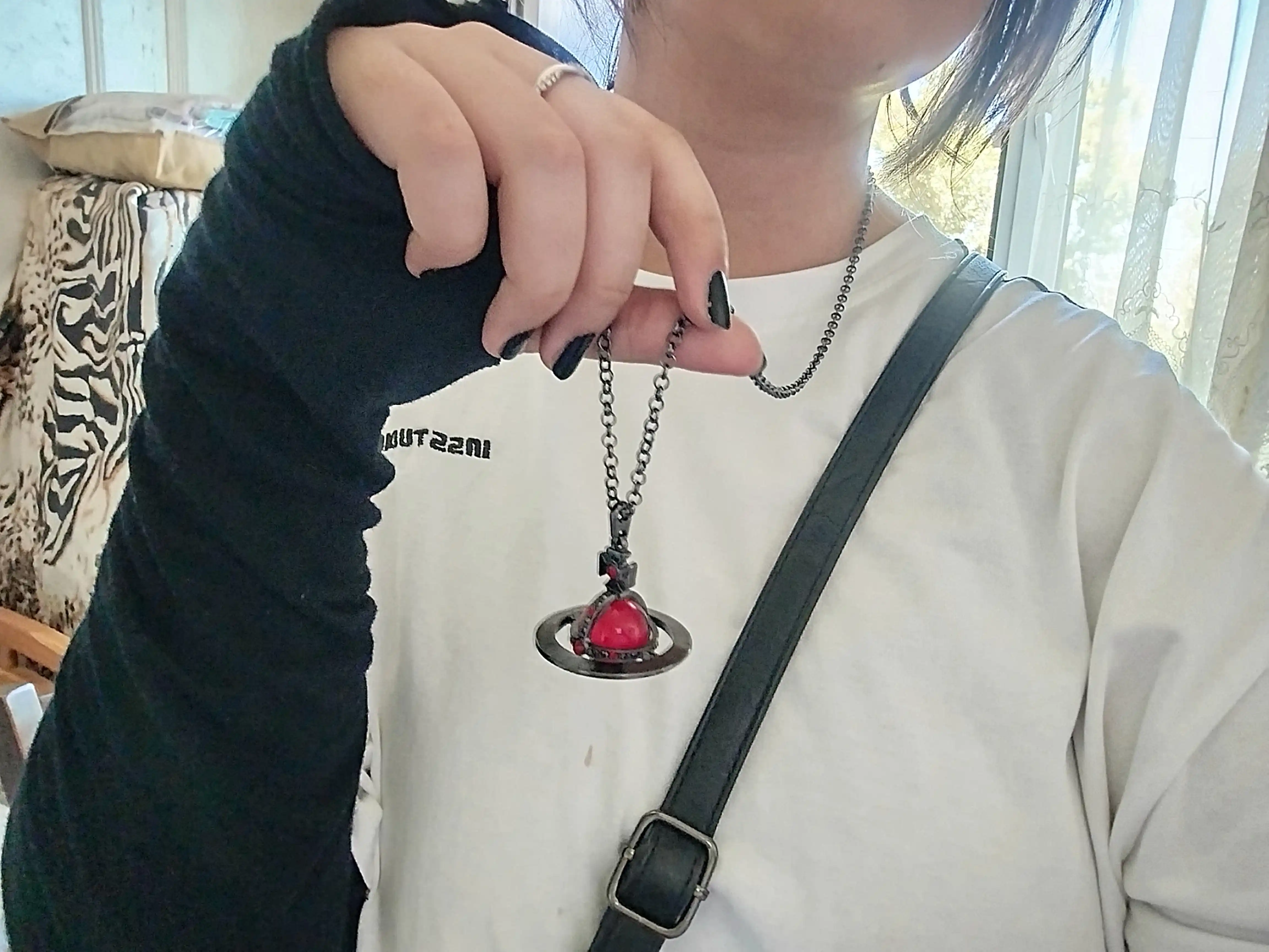 Цепочка на шею, с подвеской Vivienne Westwood, ожерелье