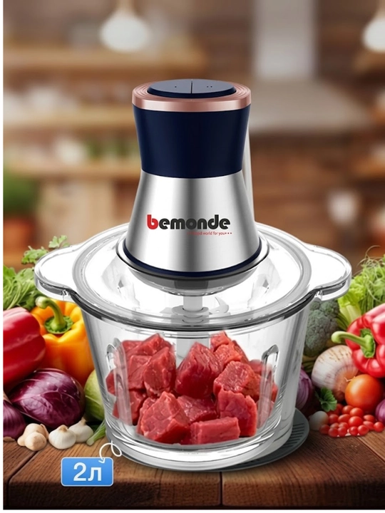 Chopper, maydalagich, 3+1, Bemonde 2 litr, 500w - 