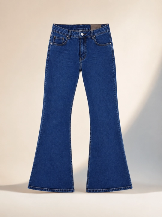 Брюки джинсовые Denim Mood синий, женская одежда
