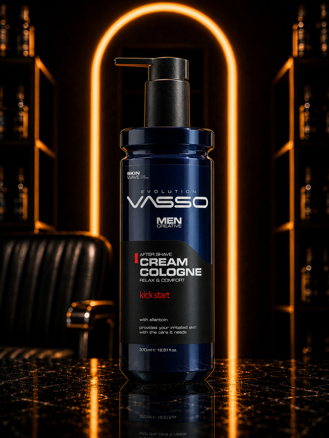 VASSO Aftershave Cream Cologne Kick Start — Крем-одеколон после бритья