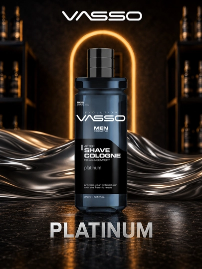 VASSO Aftershave Cologne Platinum — Одеколон после бритья