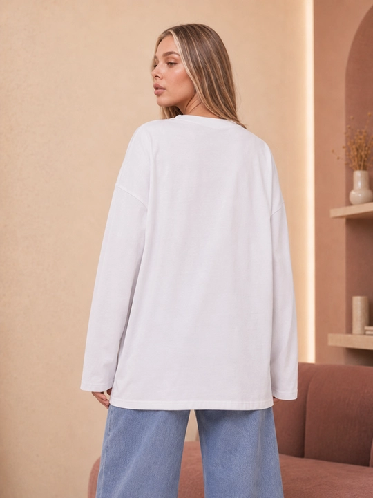 Ayollar oversize uzun yengli longslivi