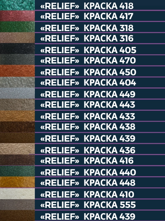 Краска молотковая Relief Hammer Metal для металла, декоративная, атмосферостойкая