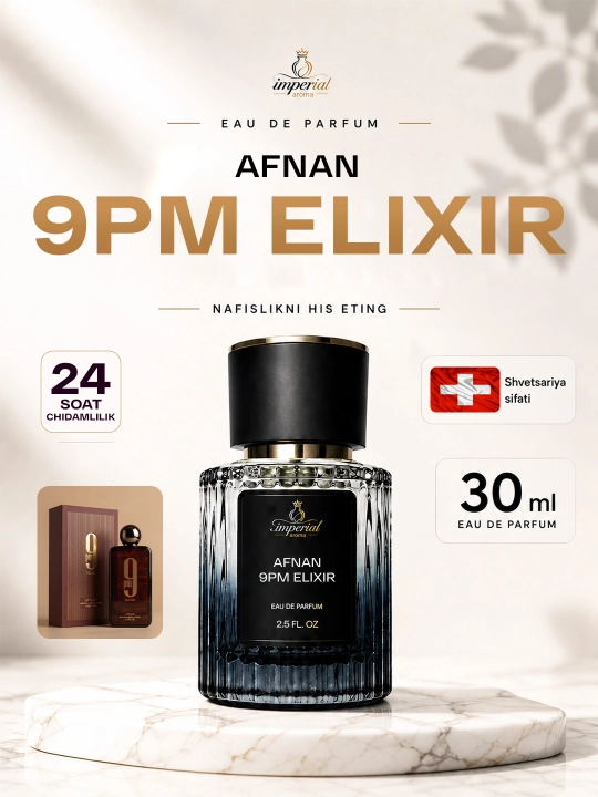Imperial aroma parfyumlangan suvi, 10 ml, 30 ml, 50 ml
