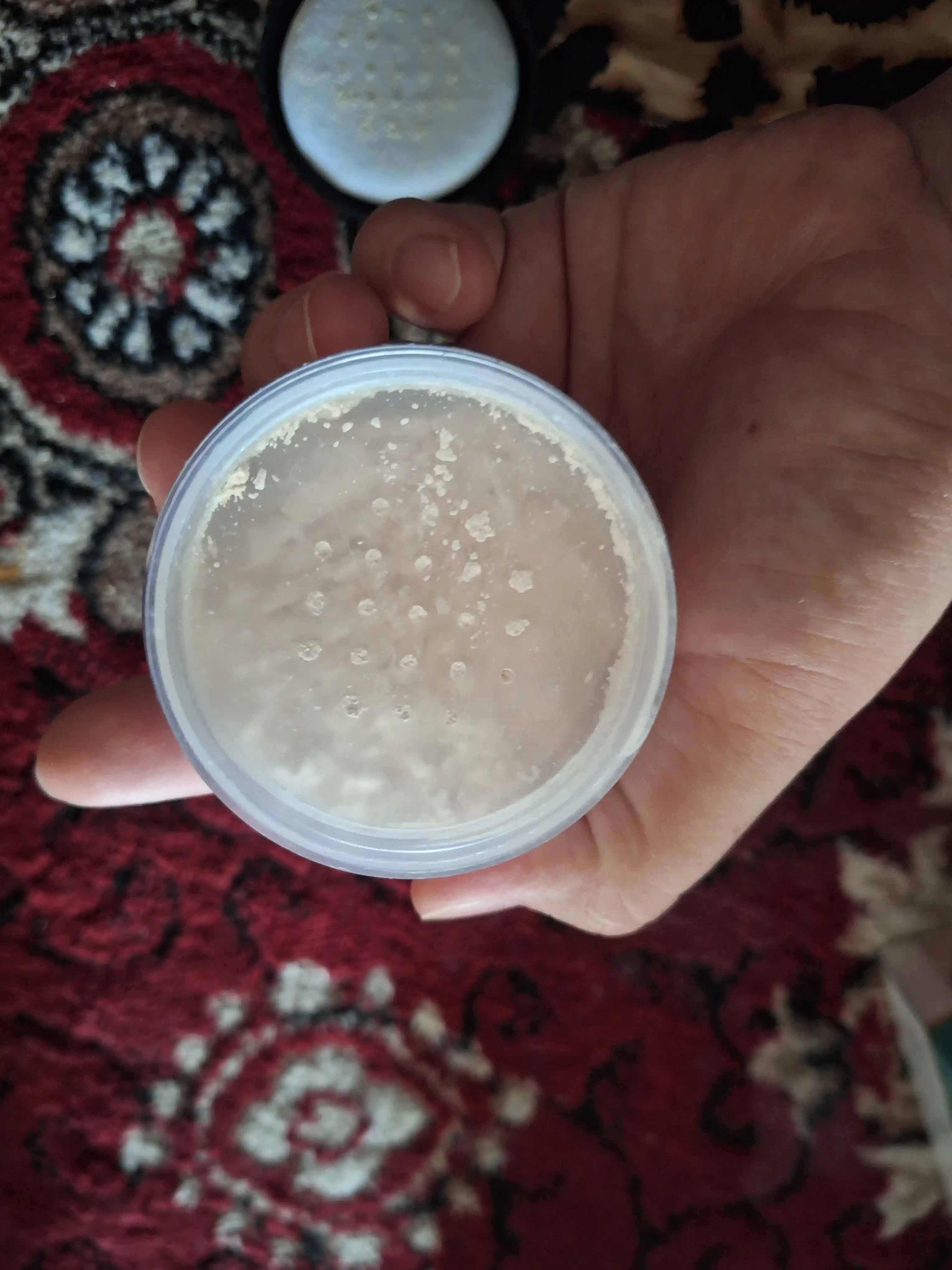 Пудра для лица рассыпчатая сияющая прозрачная матирующая OCHEAL POWDER, 15 г