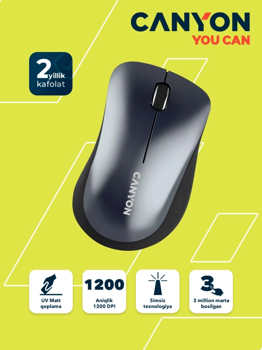 Компьютерная мышь беспроводная CANYON MW-11 - 