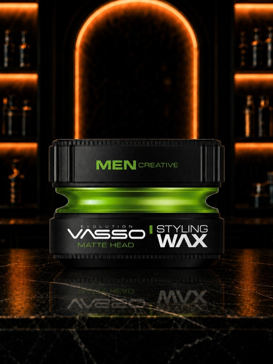 VASSO Matte Head mat soch vositasi, kuchli fiksatsiya, ultra mat effekt