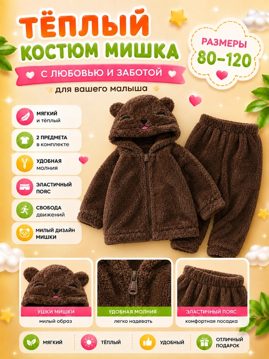 Детский костюм теплый детский костюм детский костюм двойка