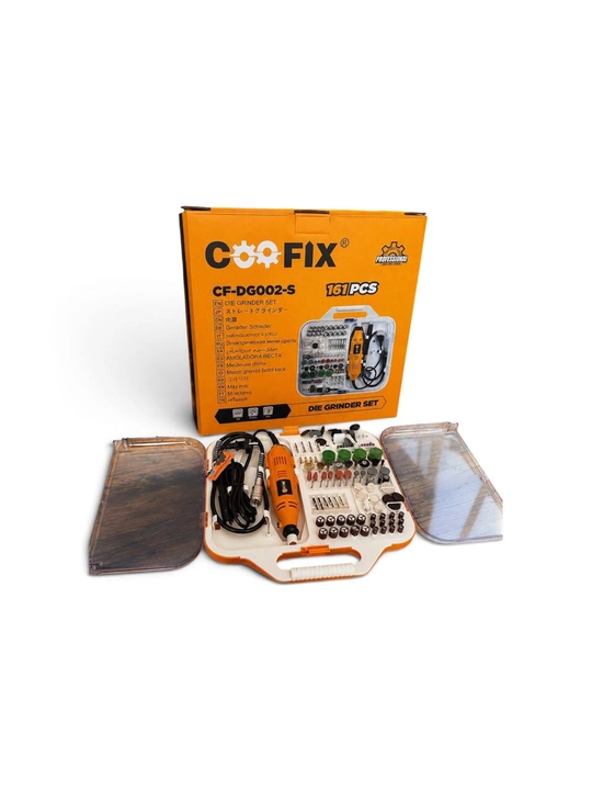 COOFIX CF Мини-Дрель Гравер 161 Предмет – Набор для Шлифовки, Резки, Сверления и Полировки