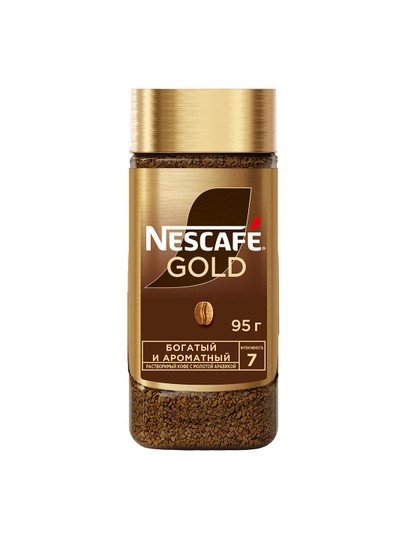 Кофе растворимый Nescafe Gold, 95 г
