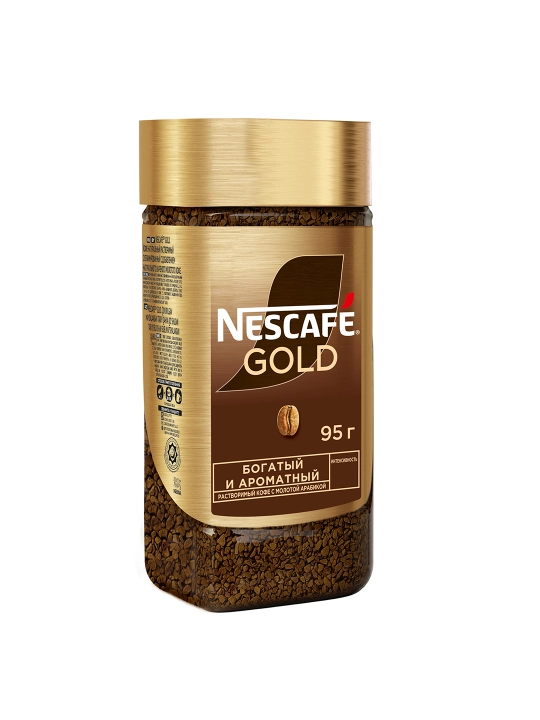 Кофе растворимый Nescafe Gold, 95 г