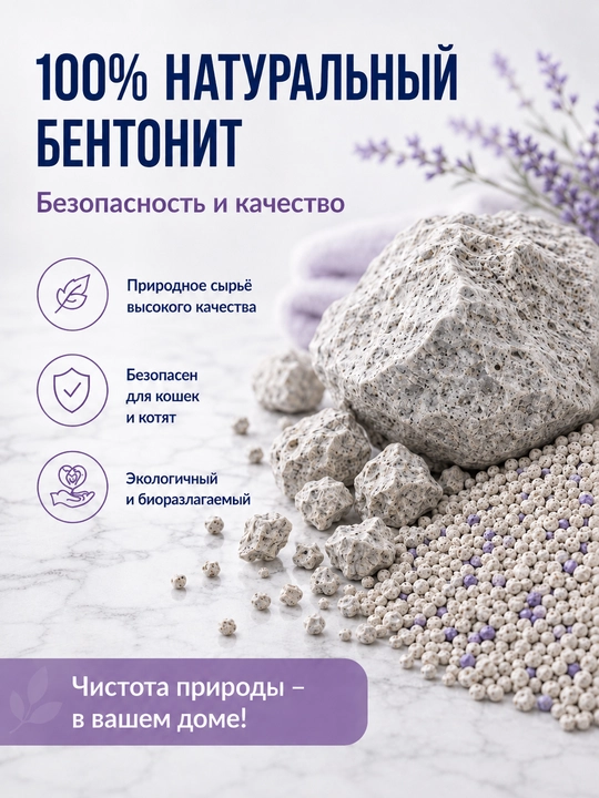 Proline  вentonit plomba moddasi, lavanda aromati bilan 17 kg