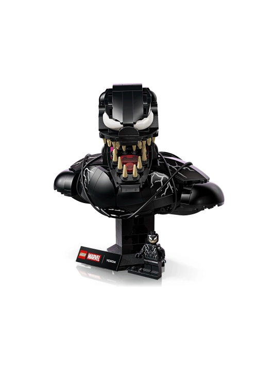 Конструктор LEGO Marvel Бюст Венома 76356, 413 деталей