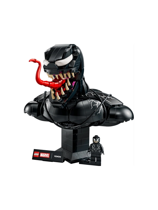 Конструктор LEGO Marvel Бюст Венома 76356, 413 деталей