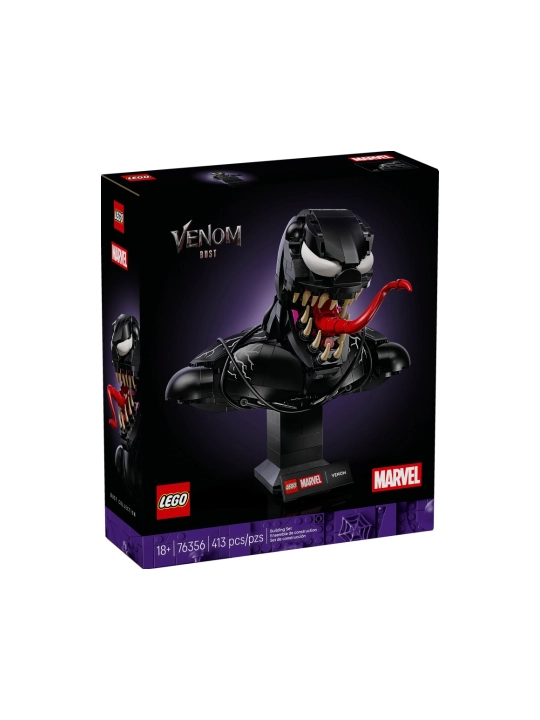 LEGO Marvel Venom Bust 76356 konstruktori, 413 detal - 