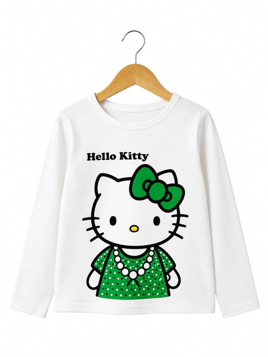 Костюм Hello Kitty для девочки, детский комплект, худи, футболка, брюки