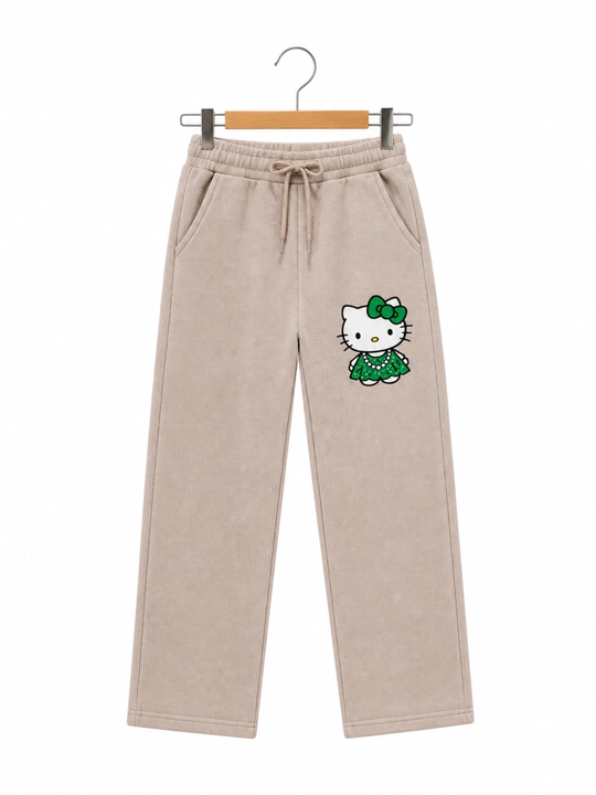 Костюм Hello Kitty для девочки, детский комплект, худи, футболка, брюки