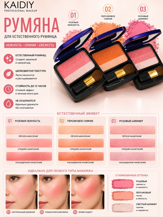 Запеченные румяна