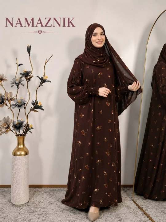 Ayollar uchun namoz ko'ylak, namaznik, umra va haj uchun ko'ylak, sharfli ko'ylak - 