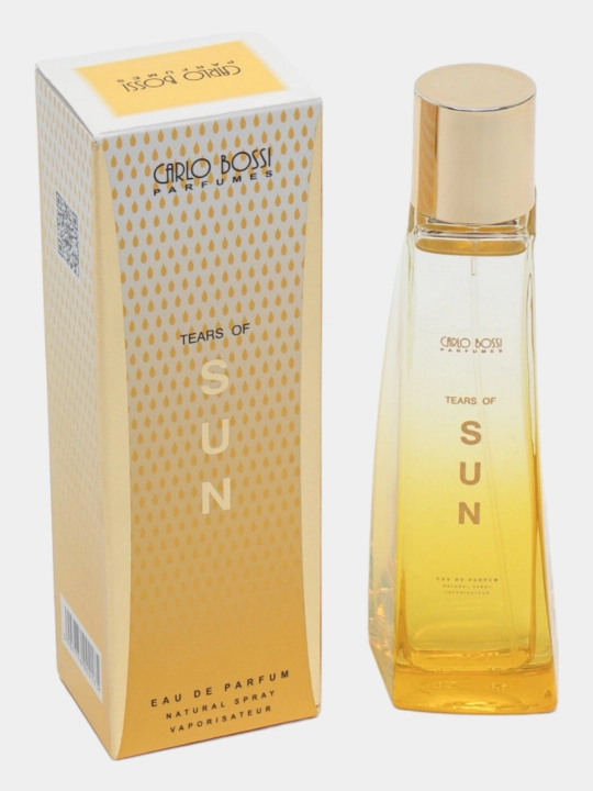 Ayollar uchun atir Carlo Bossi Tears of Sun Eau de Parfum parfumeriya suvi, 100 ml - 