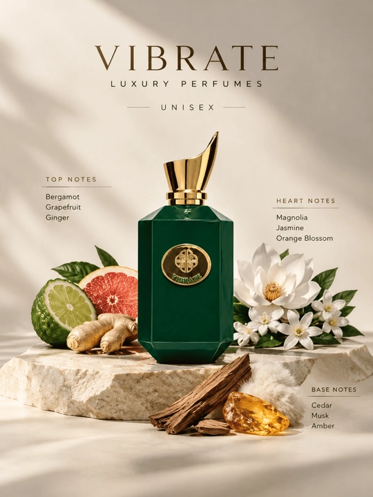 Vibrate Luxury Perfumes 100 мл — унисекс, аромат в стиле Sospiro Vibrato