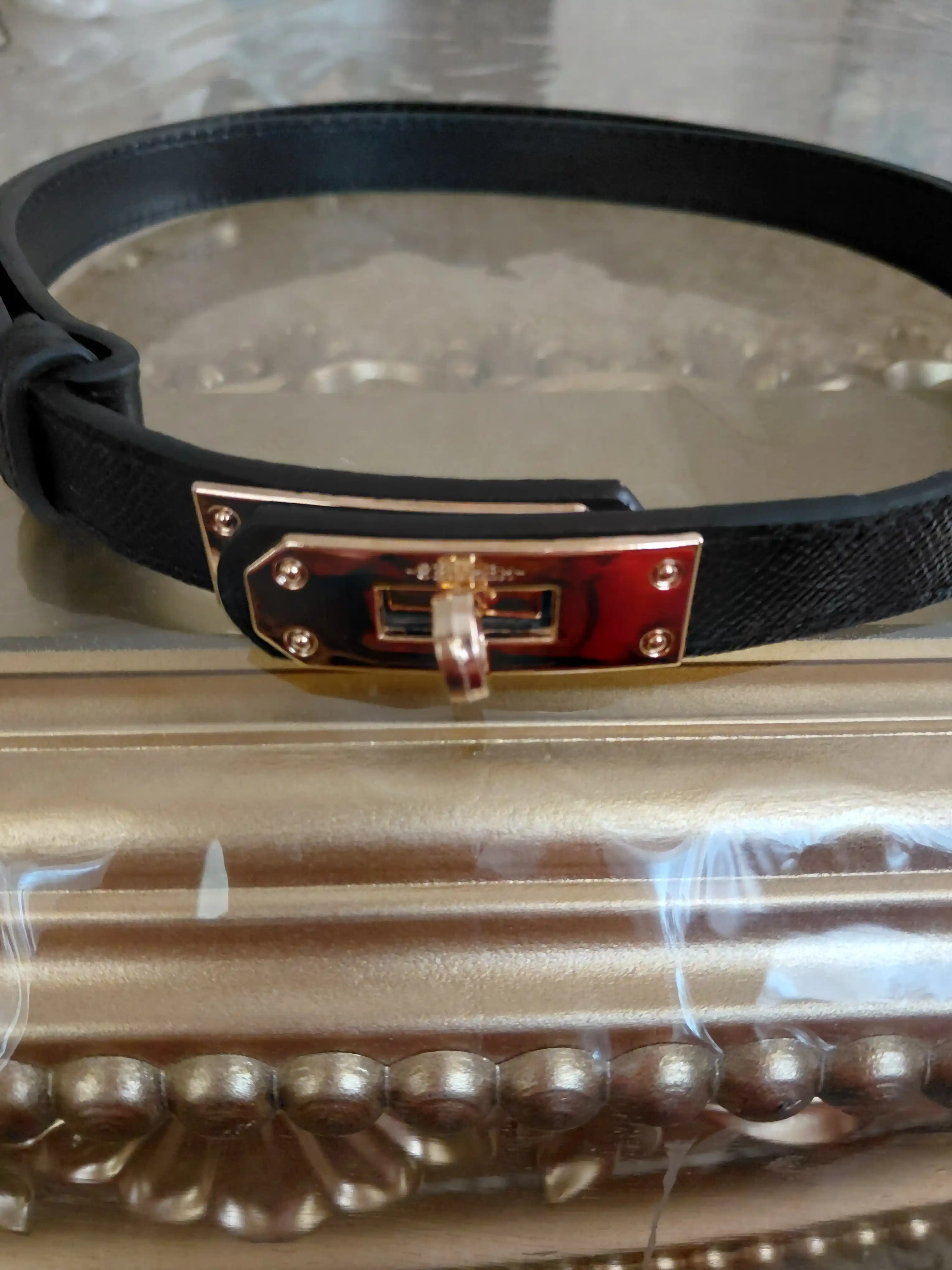 Женский ремень  для одежды, размер регулируется LION BELT