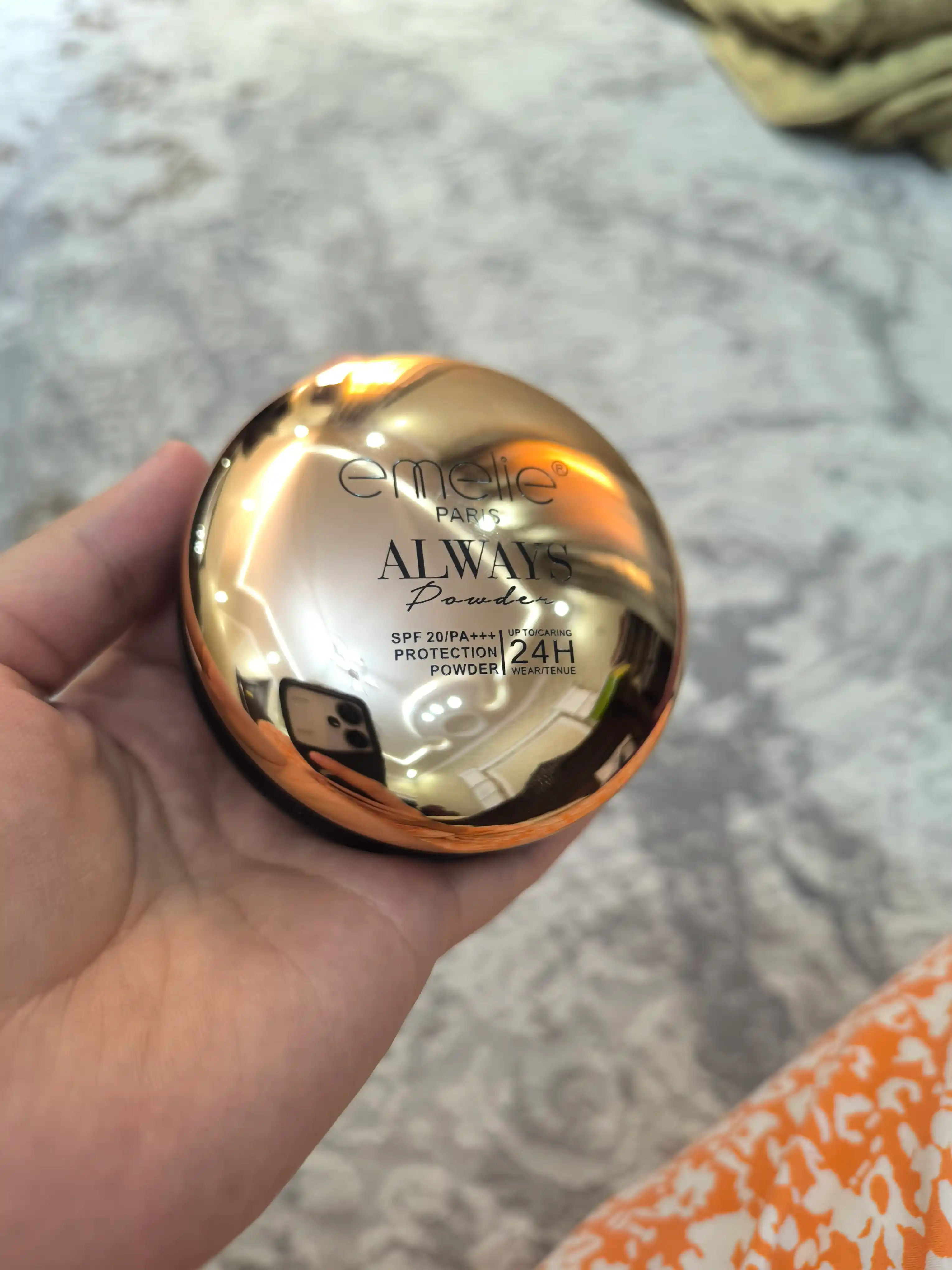 Пудра для лица Emelie BB/HD компактная Matte Powder, SPF, матовая, стойкая