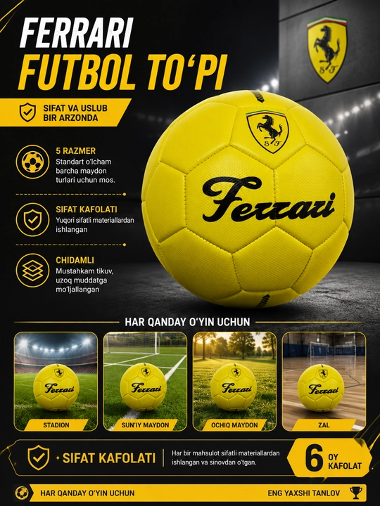 Futbol to‘pi, 5-o‘lcham