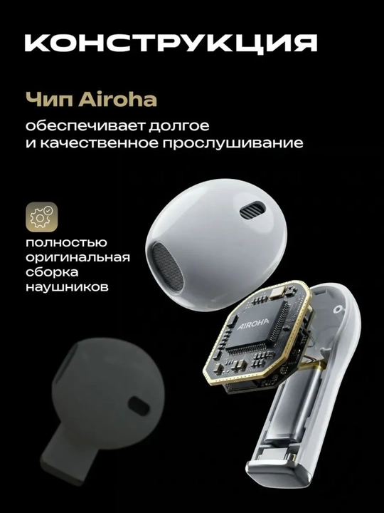 Беспроводные TWS Bluetooth наушники, мини-размер, сенсорное управление