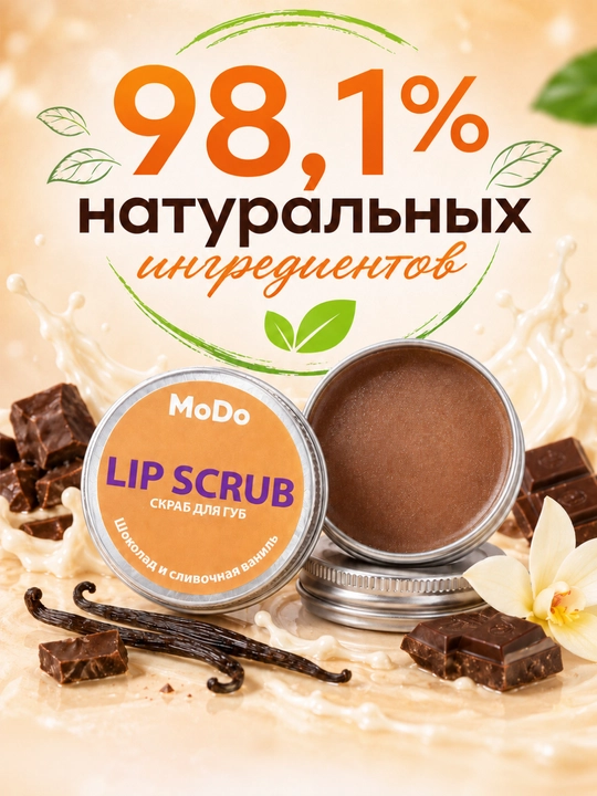 Скраб для губ MODO, 15г