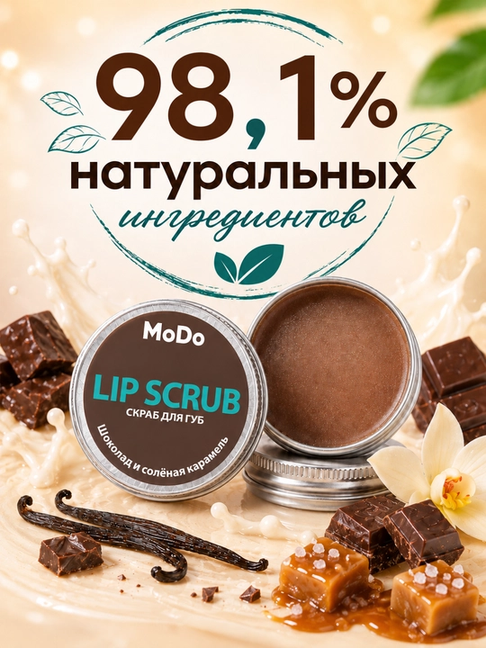 Скраб для губ MODO, 15г