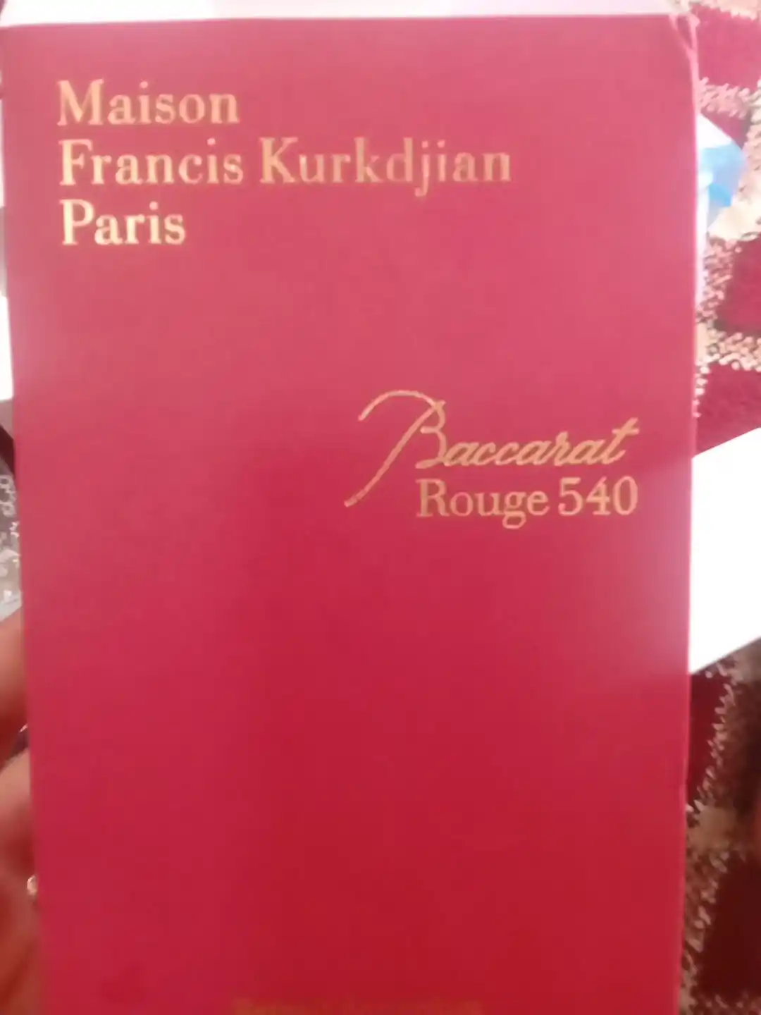 Maison Francis Kurkdjian Baccarat Rouge 540 Extrait de Parfum 70 мл унисекс восточные духи
