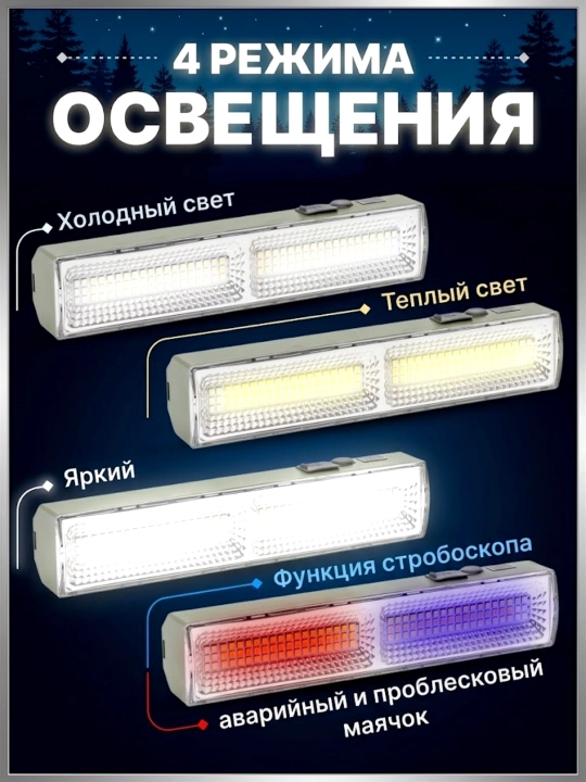 KK-410, 411, 412 yorug‘lik diodli chiroq, USB va Type-C orqali ta’minlanadi, Li-ion akkumulyatorli