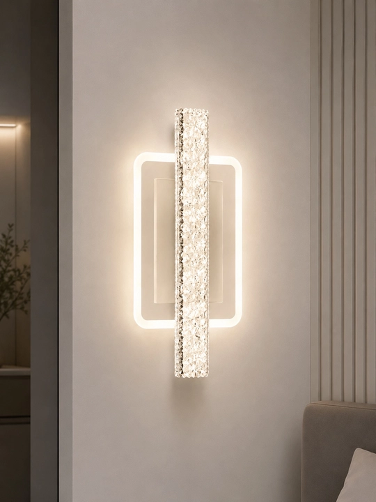 Devor LED bra chiroq, 3 xil yoritish rejimi, zamonaviy dizayn