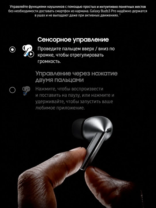 Buds 3 Pro Беспроводные Bluetooth TWS наушники, сенсорное управление, кейс