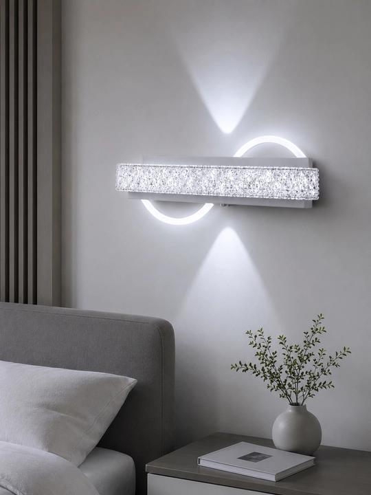 Devor LED bra chiroq, 3 xil yoritish rejimi, zamonaviy dizayn
