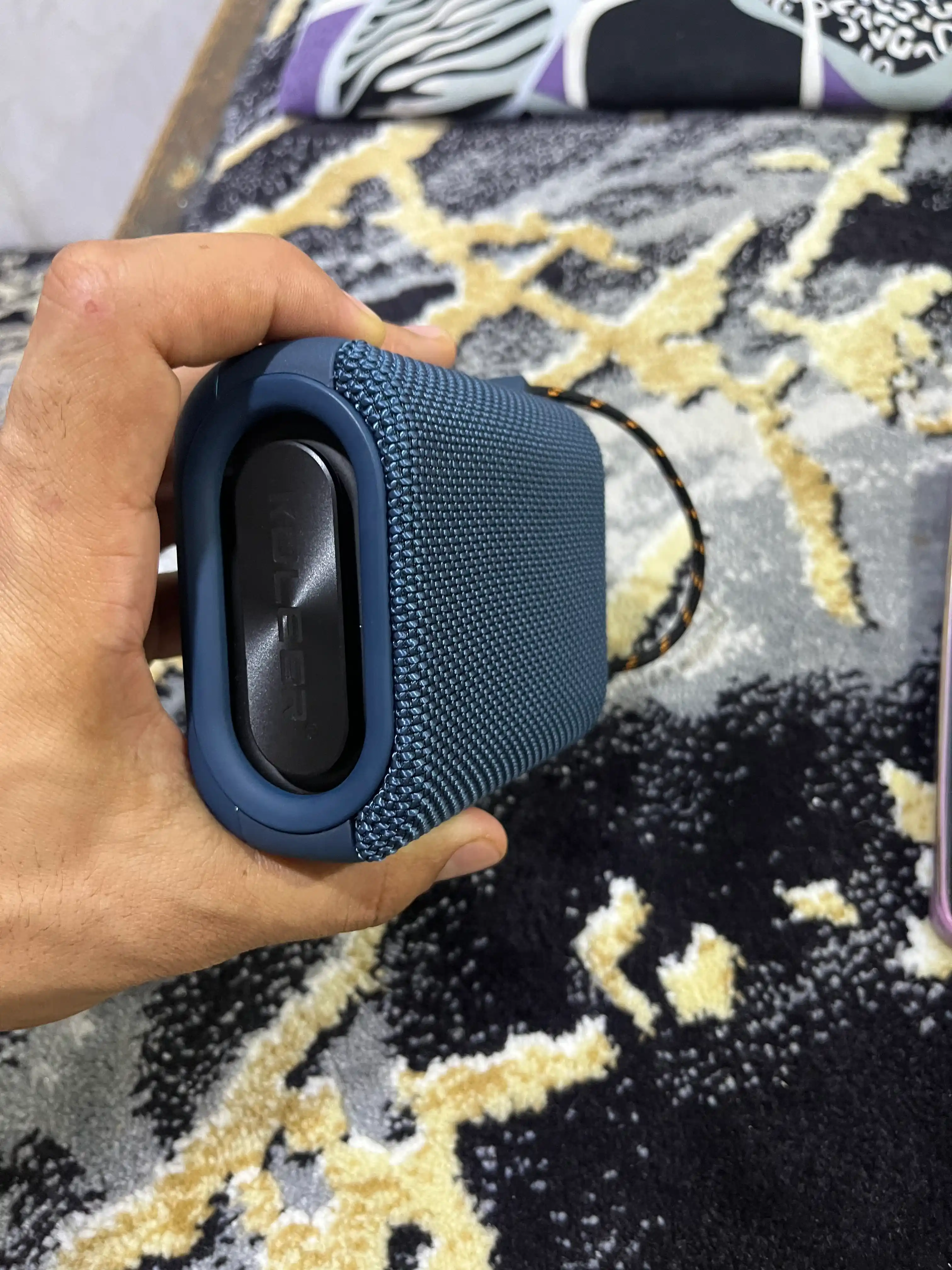 Simsiz mini kalonka KOLEER S31, portativ bluetooth kolonka, IPX7 suvga chidamli karnay